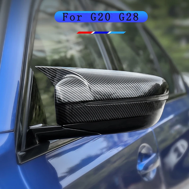 Rear View Side Mirror Cover Case Trim ABS Carbon Fiber Style Car Rearview Mirror Cover For BMW 3 Series G20 G28 Accessories
Rear View Side Mirror Cover Case Trim ABS Carbon Fiber Style Car Rearview Mirror Cover For BMW 3 Series G20 G28 Accessories