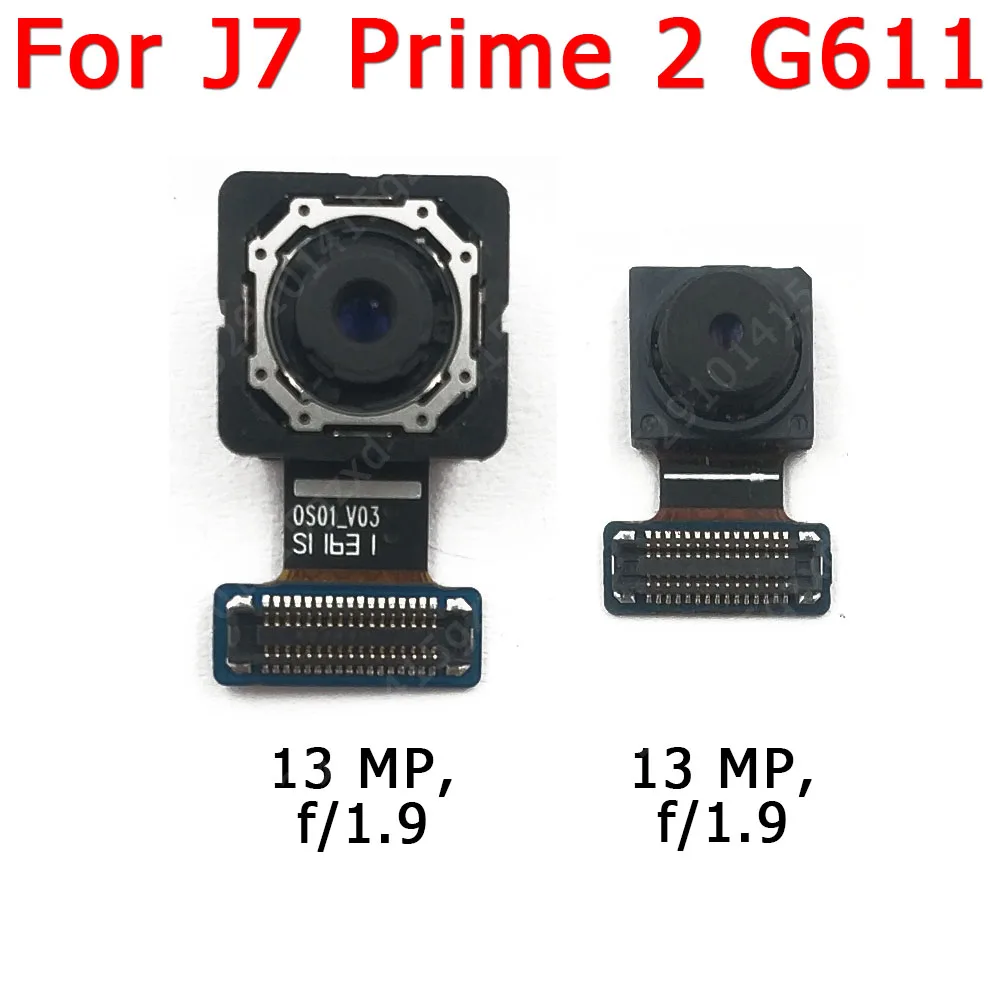 Front and Rear Back Camera For Samsung Galaxy J7 Prime 2 G611 Main Facing Camera Module Flex Replacement Spare Parts
Front and Rear Back Camera For Samsung Galaxy J7 Prime 2 G611 Main Facing Camera Module Flex Replacement Spare Parts