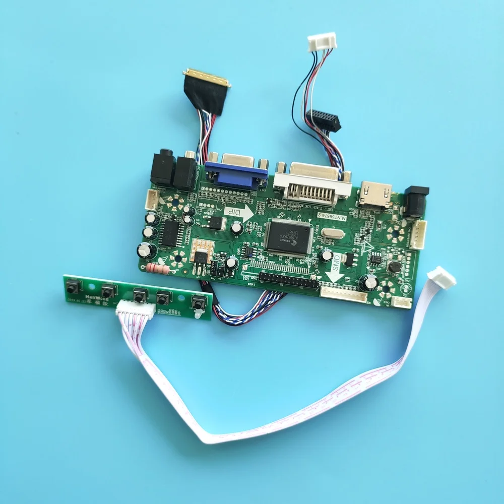 Для LTN156AT02-A02 LTN156AT02 1366*768 15,6 "M.NT68676 комплект платы контроллера VGA HDMI-совместимый DVI DIY 40-контактный светодиодный экран
Для LTN156AT02-A02 LTN156AT02 1366*768 15,6 "M.NT68676 комплект платы контроллера VGA HDMI-совместимый DVI DIY 40-контактный светодиодный экран