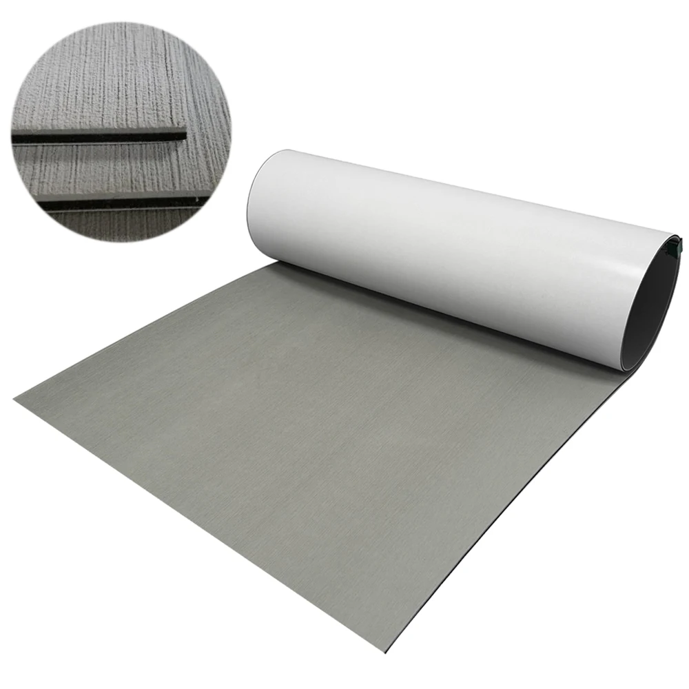 EVA Foam Faux Teak Decking Sheet Light Gray Yacht Marine Carpet Flooring Mat Non Skid Self Adhesive Sea Deck Boat Accessories
EVA Foam Faux Teak Decking Sheet Light Gray Yacht Marine Carpet Flooring Mat Non Skid Self Adhesive Sea Deck Boat Accessories