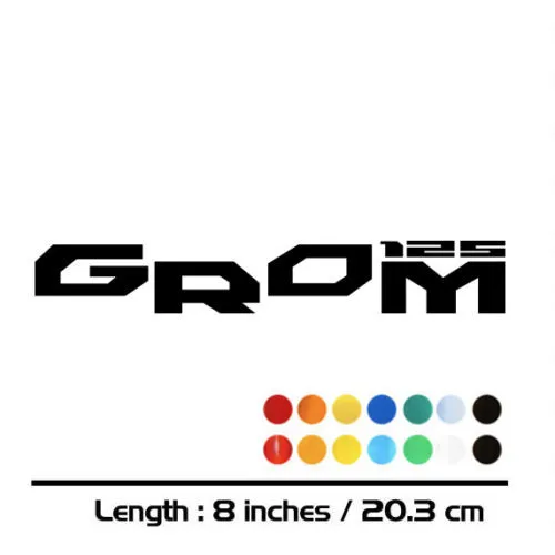 2 X New Sales motorcycle bike Fuel tank Wheels Fairing notebook Luggage helmet MOTO Sticker decals For HONDA GROM125
2 X New Sales motorcycle bike Fuel tank Wheels Fairing notebook Luggage helmet MOTO Sticker decals For HONDA GROM125