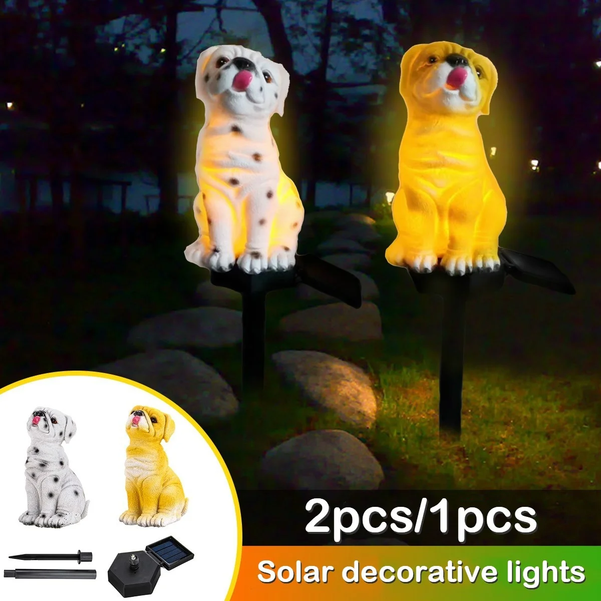Solar Powered LED Lights Garden Yard Home Dog Lawn Lamp Ornament Outdoor Decor Sculpture Garden Decor
Solar Powered LED Lights Garden Yard Home Dog Lawn Lamp Ornament Outdoor Decor Sculpture Garden Decor