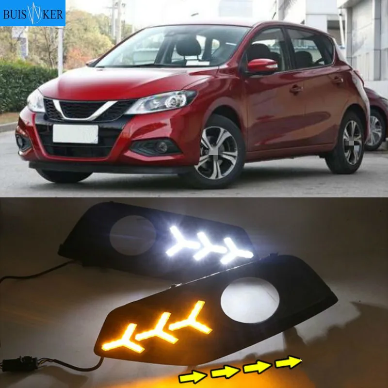 1 Pair Car Auto LED Daytime Running Light Lamp DRL Fog Lamp For Nissan Tiida 2016-2019 of 12V
1 Pair Car Auto LED Daytime Running Light Lamp DRL Fog Lamp For Nissan Tiida 2016-2019 of 12V