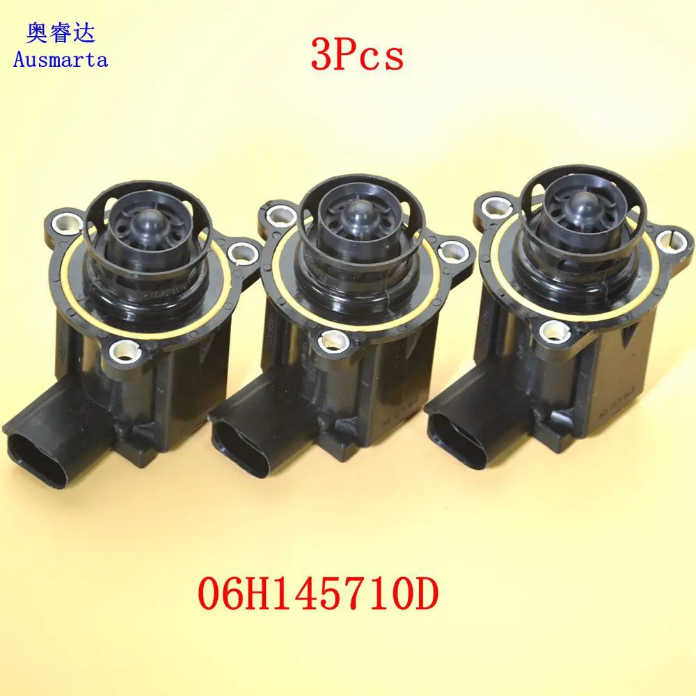 OEM 3 Pcs Turbo Cut off Valve For A4 TT A3 A5 Beetle Golf Passat Diverter 06H145710D 06H 145 710 D
OEM 3 Pcs Turbo Cut off Valve For A4 TT A3 A5 Beetle Golf Passat Diverter 06H145710D 06H 145 710 D