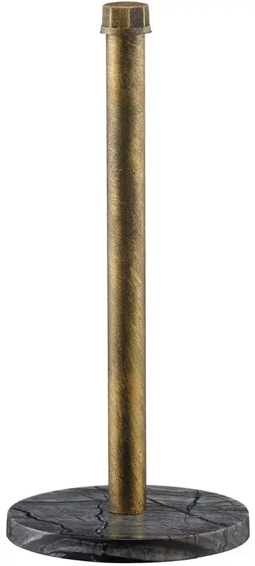 Industrial Pipe Kitchen Standing Paper Holder, Natural Marble Paper Towel Holder, Tissue Roll Dispenser Stand -33x16cm
Industrial Pipe Kitchen Standing Paper Holder, Natural Marble Paper Towel Holder, Tissue Roll Dispenser Stand -33x16cm