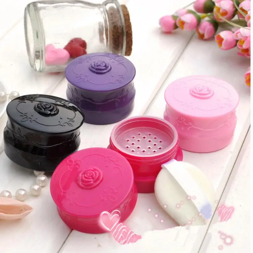 Empty Loose Powder Box Jar With Grid Sifter & Puff Flower Pattern Packing Beads Container Powdery Cake Box Cosmetic Case T0294
Empty Loose Powder Box Jar With Grid Sifter & Puff Flower Pattern Packing Beads Container Powdery Cake Box Cosmetic Case T0294