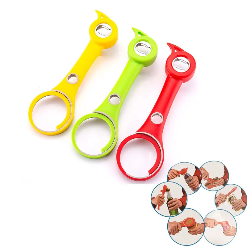 Multi-Function Professional 6 in 1 Bottle Opener Stainless Steel Can Beer Opener, Creative Kitchen Gadgets
Multi-Function Professional 6 in 1 Bottle Opener Stainless Steel Can Beer Opener, Creative Kitchen Gadgets