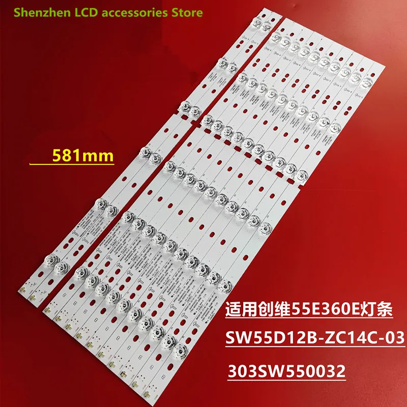 FOR SKYWORTH 55E360E Light bar SW55D12B-ZC14C-03 303SW550032 RDL550FY 581MM 6LED 100%NEW
FOR SKYWORTH 55E360E Light bar SW55D12B-ZC14C-03 303SW550032 RDL550FY 581MM 6LED 100%NEW