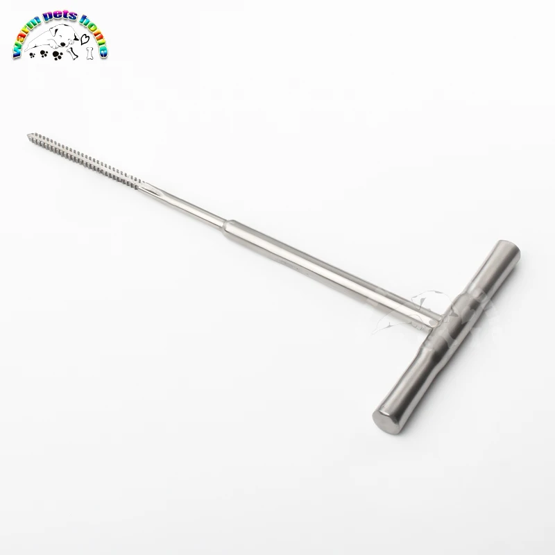 Bone Tap Orthopedic Cannulated Bone Taps T Handle HA2.5 3.5 4.5 6.5mm Veterinary Instrument
Bone Tap Orthopedic Cannulated Bone Taps T Handle HA2.5 3.5 4.5 6.5mm Veterinary Instrument
