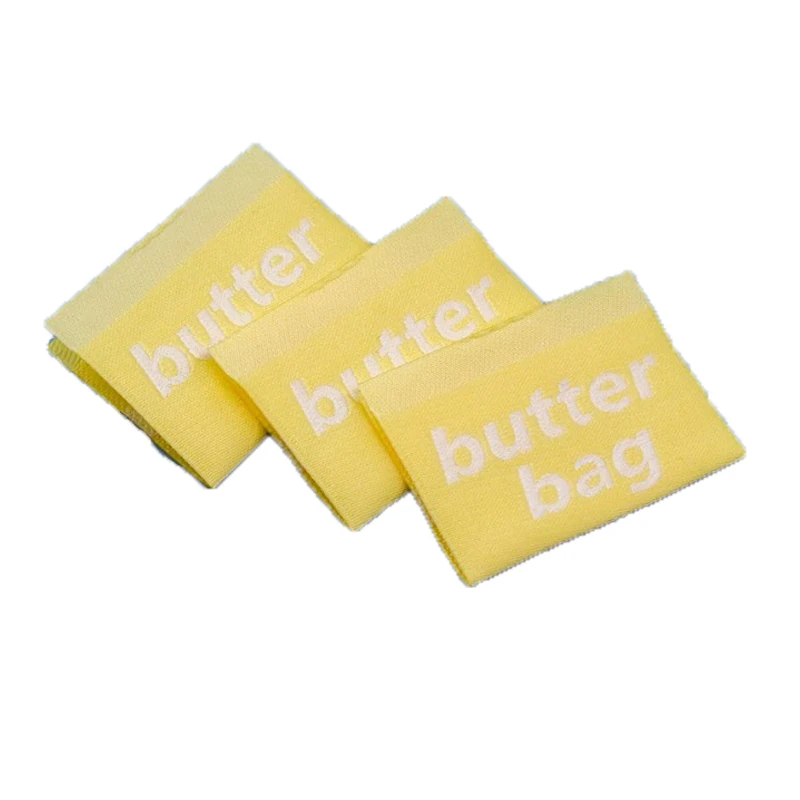 Custom Shiny Gold Logo Clothing Labels For T-shirt Sewing Fabric Woven Label with Brand Logo for Clothes Silver Logo Woven Tags
Custom Shiny Gold Logo Clothing Labels For T-shirt Sewing Fabric Woven Label with Brand Logo for Clothes Silver Logo Woven Tags