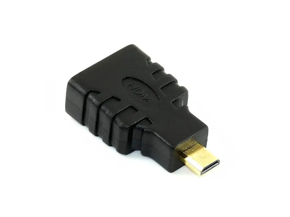 Waveshare HDMI-compatible Female to Micro HDMI-compatible Male Adapter Raspberry Pi 4B 
Waveshare HDMI-compatible Female to Micro HDMI-compatible Male Adapter Raspberry Pi 4B