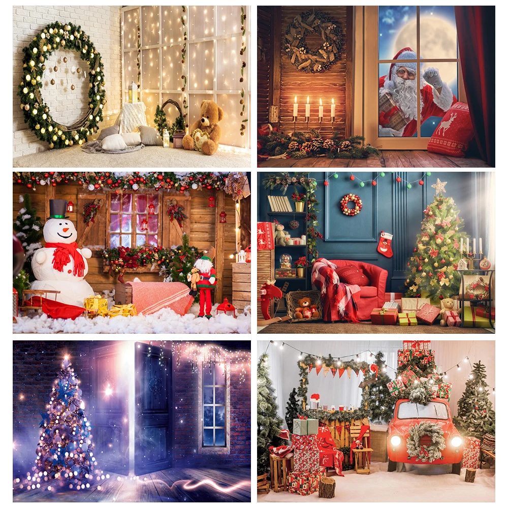 Photo Backdrop Christmas Tree Glitter Lights Teddy Bear Bedroom Scene Child Photography Background Photocall Photo Studio Props
Photo Backdrop Christmas Tree Glitter Lights Teddy Bear Bedroom Scene Child Photography Background Photocall Photo Studio Props