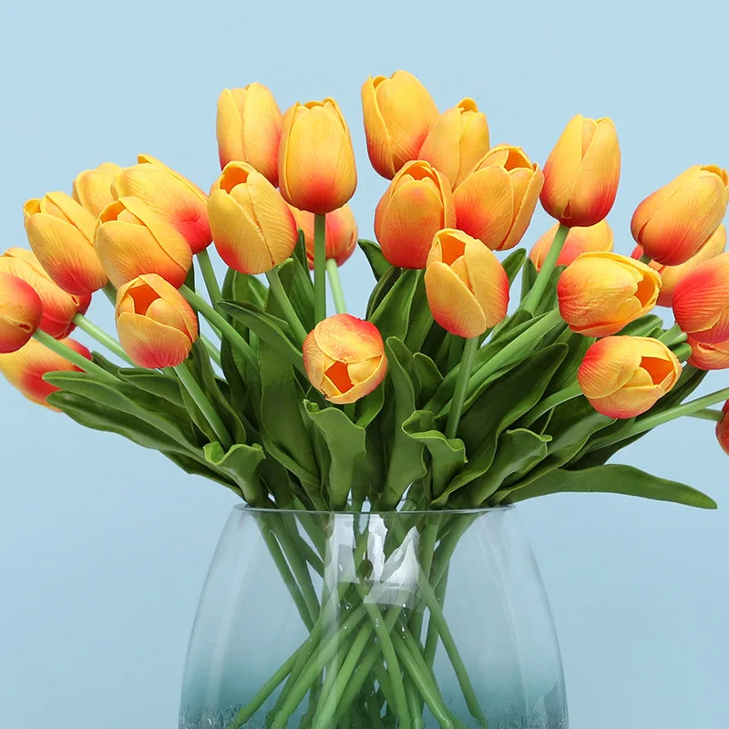 2022 New Year Christmas Decoration 10pcs Tulip Flower Real Touch Bouquet Fake Flowers for Wedding Decoration Home Garen Decor
2022 New Year Christmas Decoration 10pcs Tulip Flower Real Touch Bouquet Fake Flowers for Wedding Decoration Home Garen Decor
