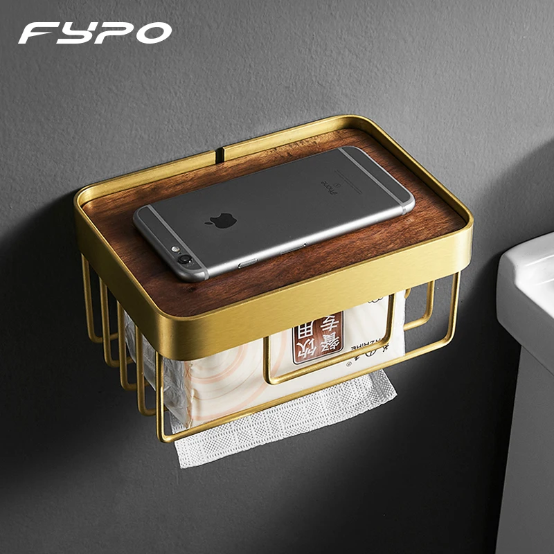 Fypo Wall Mounted Toilet Paper Holder Bathroom Shelf Gold Tissue Paper Shelf Cosmetic Shampoo Storage Rack Bathroom Accessories
Fypo Wall Mounted Toilet Paper Holder Bathroom Shelf Gold Tissue Paper Shelf Cosmetic Shampoo Storage Rack Bathroom Accessories