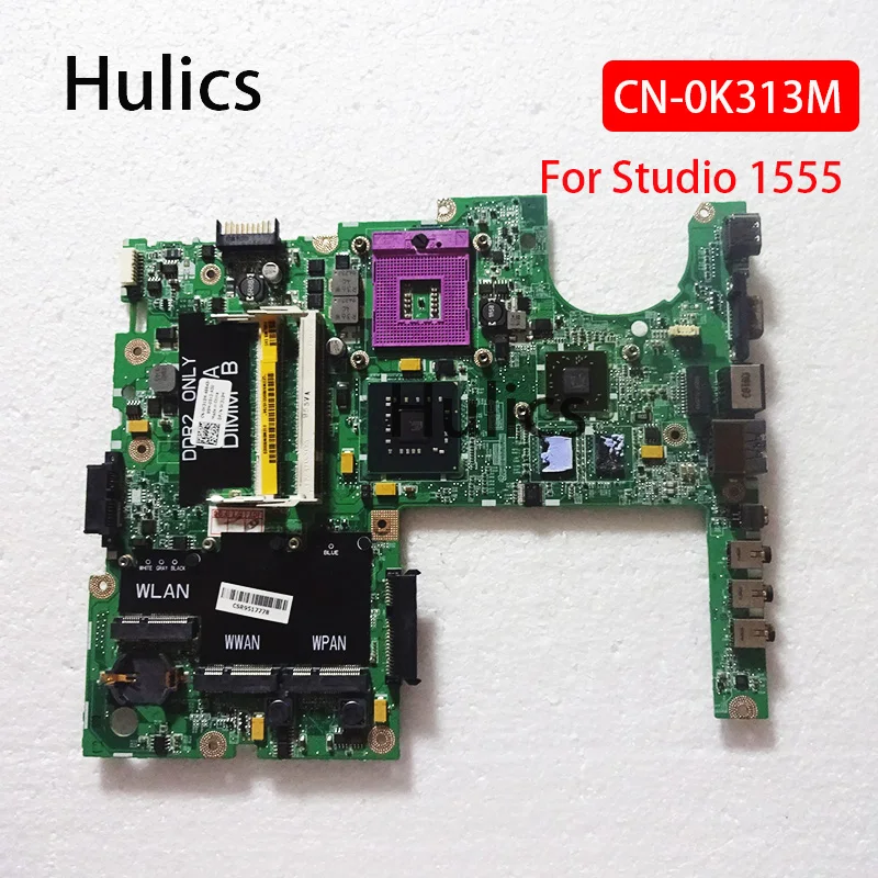 Материнская плата Hulics для ноутбука Dell Studio 1555, материнская плата CN-0K313M 0K313M K313M DA0FM8MB8E0
Материнская плата Hulics для ноутбука Dell Studio 1555, материнская плата CN-0K313M 0K313M K313M DA0FM8MB8E0