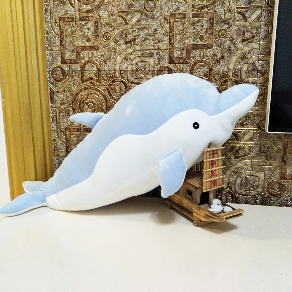 Cartoon dolphin Children Plush Toy birthday gift sea animals dolphin pillow Baby Kids Stuffed Toy
Cartoon dolphin Children Plush Toy birthday gift sea animals dolphin pillow Baby Kids Stuffed Toy