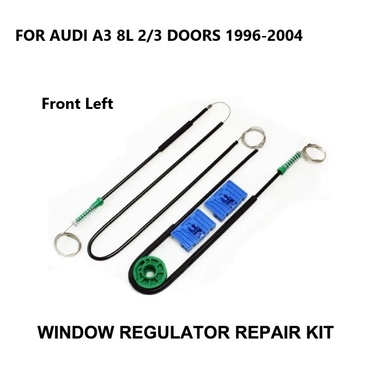 1996-2004 автомобильный оконный кабель для AUDI A3 8L 3-дверный Электрический оконный регулятор, Ремонтный комплект, передний-левый, OE #8L3837461
1996-2004 автомобильный оконный кабель для AUDI A3 8L 3-дверный Электрический оконный регулятор, Ремонтный комплект, передний-левый, OE #8L3837461