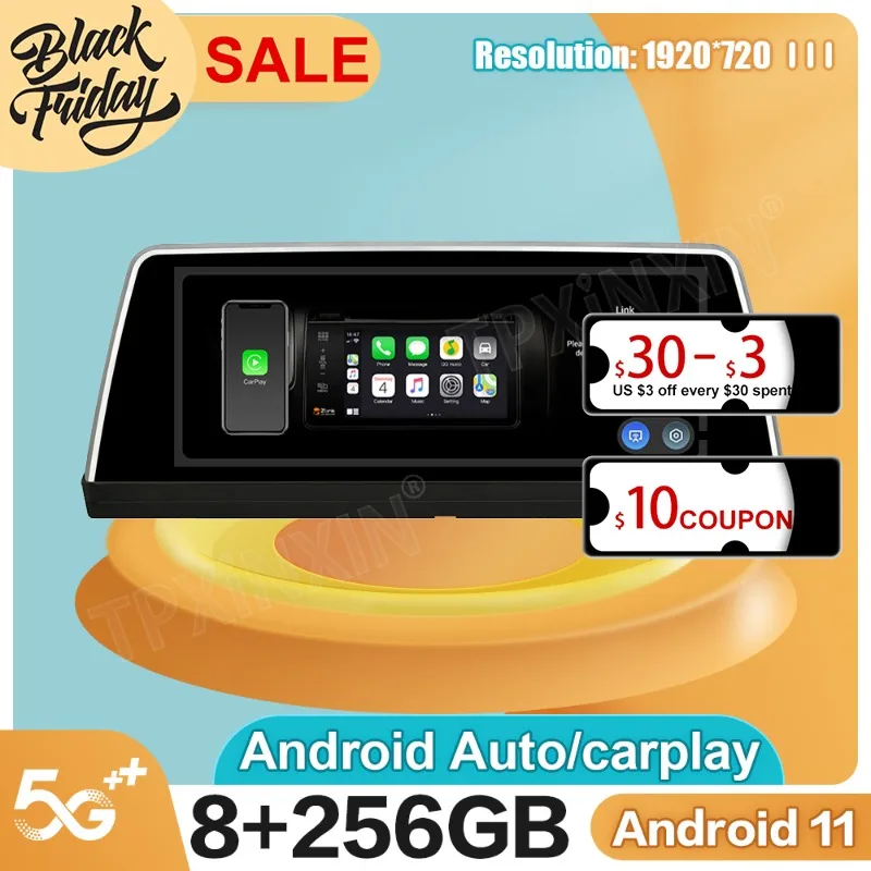 Автомобильный мультимедийный плеер на Android 11,0, 8 ГБ + 256 ГБ, для BMW 7 серии E65 E66 2005, с GPS-навигацией, Carplay, аудио, радио, стерео, видео
Автомобильный мультимедийный плеер на Android 11,0, 8 ГБ + 256 ГБ, для BMW 7 серии E65 E66 2005, с GPS-навигацией, Carplay, аудио, радио, стерео, видео