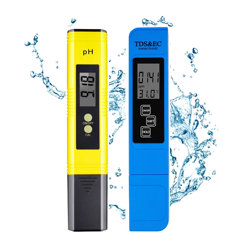 2Pcs TDS Meter Digital Water Tester Digital 0.0-14.0 PH Meter Tester 0-9990ppm TDS&EC LCD Water Purity PPM Aquarium Filter
2Pcs TDS Meter Digital Water Tester Digital 0.0-14.0 PH Meter Tester 0-9990ppm TDS&EC LCD Water Purity PPM Aquarium Filter