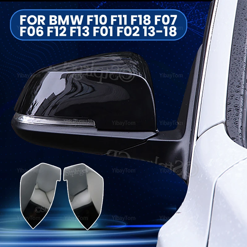 2pcs Glossy Black Rearview shell For BMW F10 F11 F18 F07 F06 F12 F13 F01 F02 2013-18 Carbon Fiber Pattern side Mirror cover caps
2pcs Glossy Black Rearview shell For BMW F10 F11 F18 F07 F06 F12 F13 F01 F02 2013-18 Carbon Fiber Pattern side Mirror cover caps