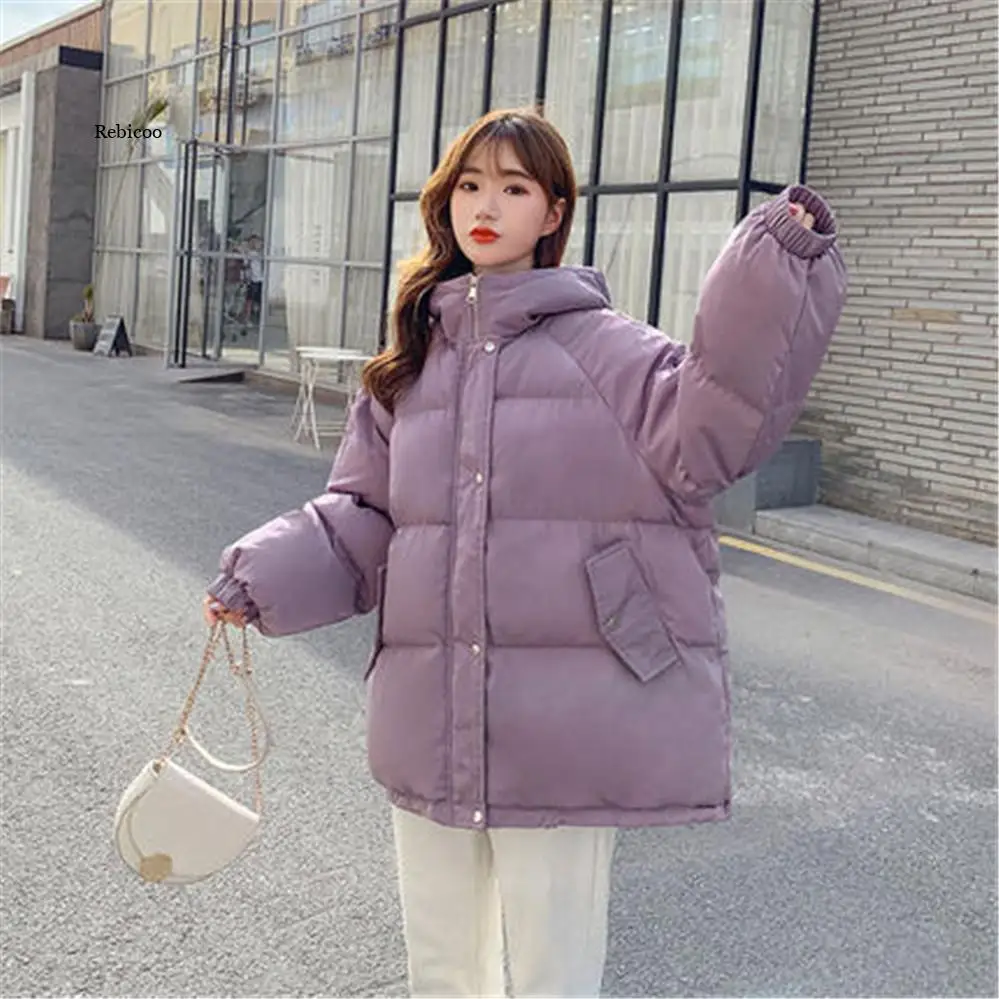 Short Winter Jacket Women Warm Hooded Down Cotton Jacket Parkas Female Casual Loose Outwear Korean Cotton-padded Winter Coat
Short Winter Jacket Women Warm Hooded Down Cotton Jacket Parkas Female Casual Loose Outwear Korean Cotton-padded Winter Coat