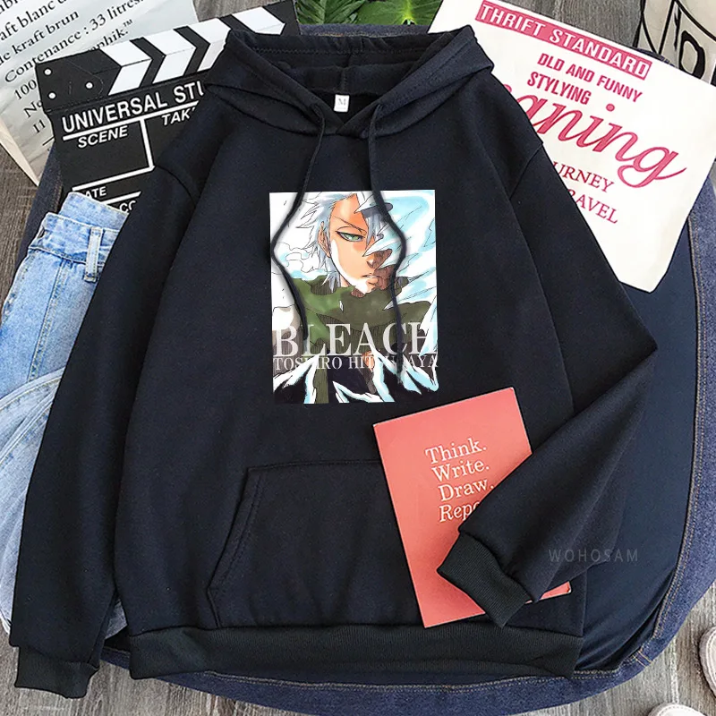 Hot Anime Bleach Hitsugaya Toushirou Hoodie Men/Women Casual Fashion Sweatshirts Unisex Streetwear Harajuku Clothes Oversize Top
Hot Anime Bleach Hitsugaya Toushirou Hoodie Men/Women Casual Fashion Sweatshirts Unisex Streetwear Harajuku Clothes Oversize Top