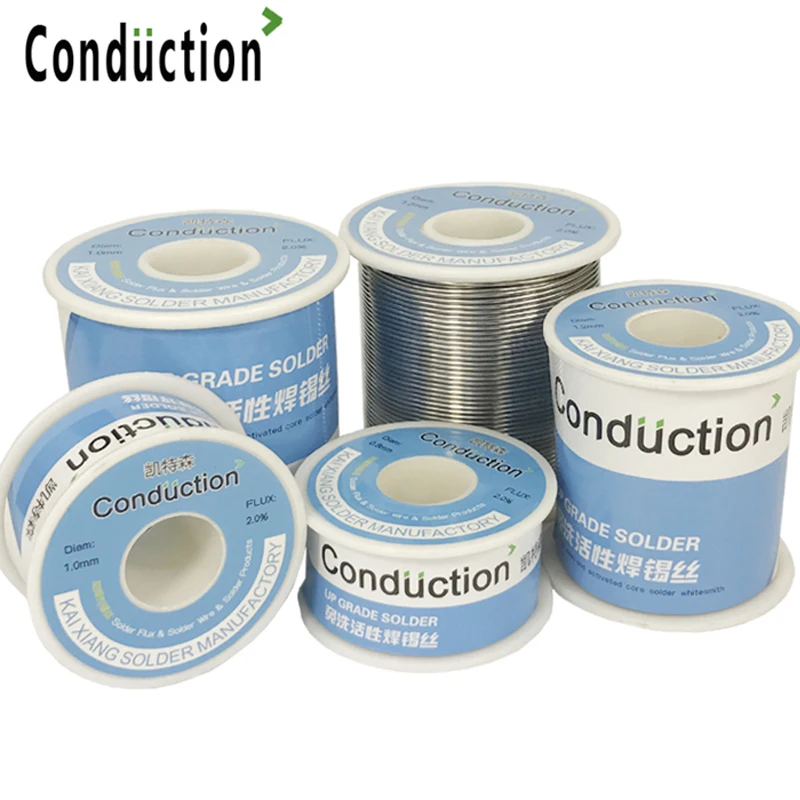 Solder Wire 0.3/0.5/0.8/1.0/1.2/1.5mm FLUX 2.0% 45FT Tin Lead Tin Wire Melt Rosin Core Solder Welding line Wire Roll50g100g
Solder Wire 0.3/0.5/0.8/1.0/1.2/1.5mm FLUX 2.0% 45FT Tin Lead Tin Wire Melt Rosin Core Solder Welding line Wire Roll50g100g
