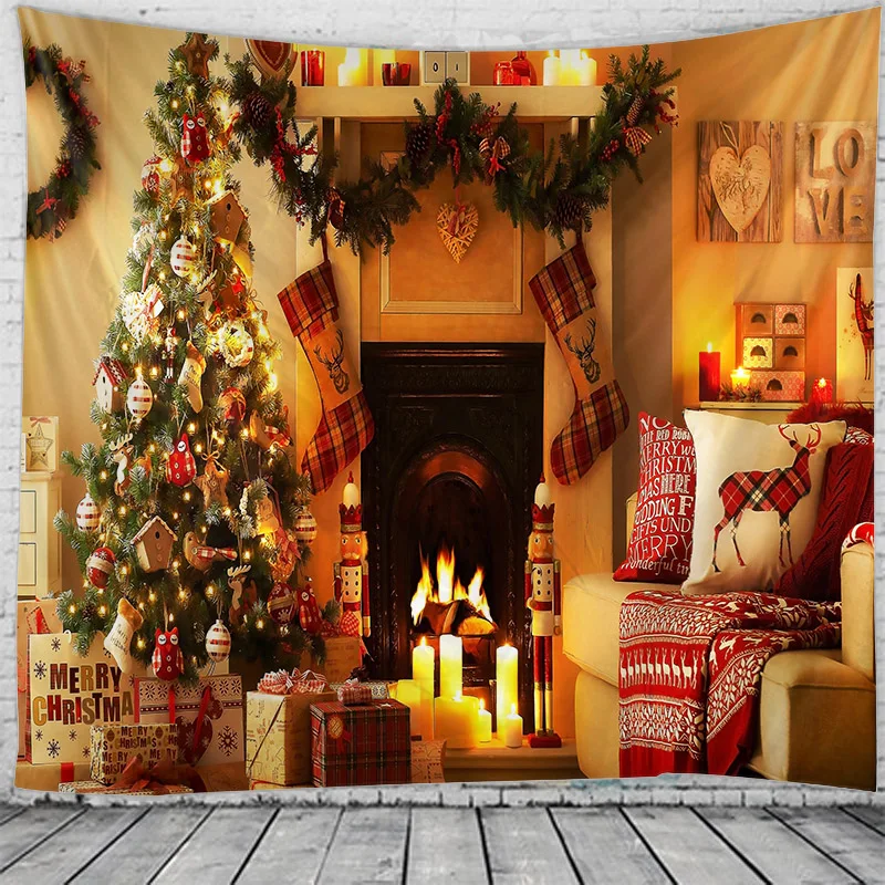 Christmas decoration tapestry Christmas bedroom dormitory decoration tapestry Christmas party background decoration tapestry
Christmas decoration tapestry Christmas bedroom dormitory decoration tapestry Christmas party background decoration tapestry