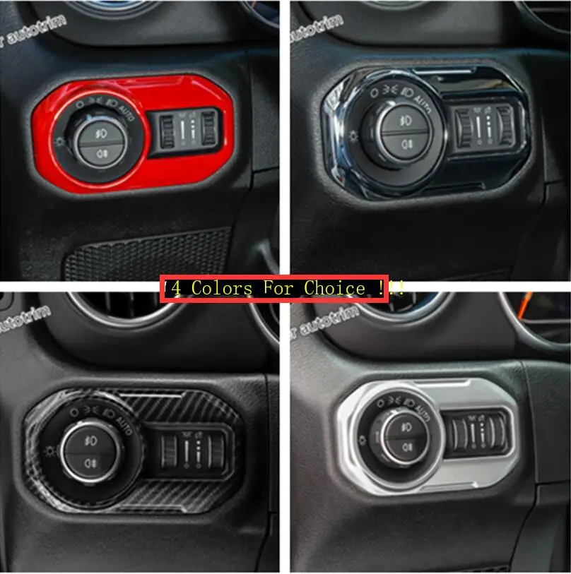 Lapetus Colorful Head Lights Lamp Switch Button Panel Cover Accessories Interior Trim ABS For Jeep Wrangler JL 2018 - 2022
Lapetus Colorful Head Lights Lamp Switch Button Panel Cover Accessories Interior Trim ABS For Jeep Wrangler JL 2018 - 2022