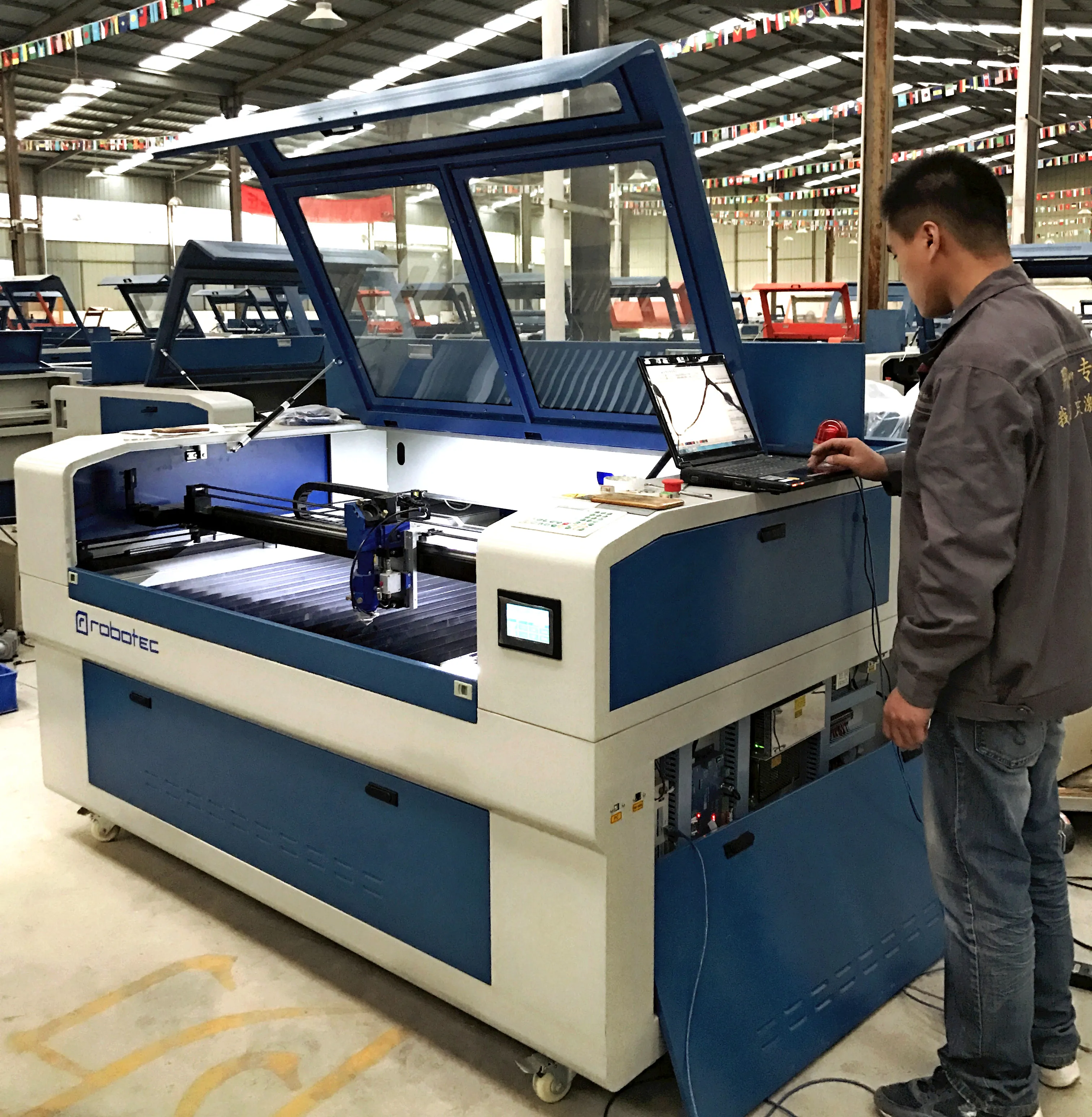 Dual Heads CNC Laser Engraving Cutting Machine 1390M Metal Steel Cutter 150W+80W Double Heads Laser Cutter
Dual Heads CNC Laser Engraving Cutting Machine 1390M Metal Steel Cutter 150W+80W Double Heads Laser Cutter
