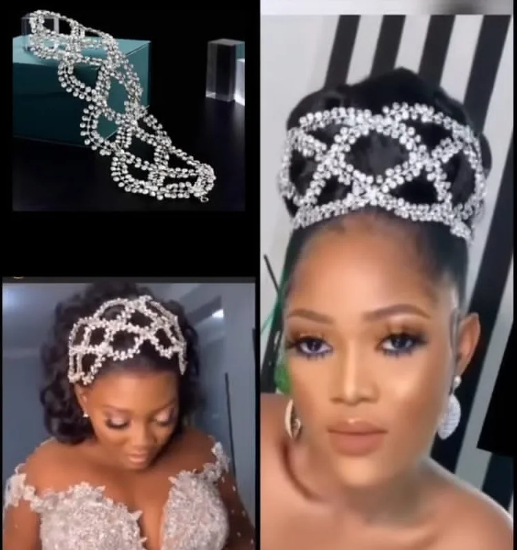 Luxury Bohemian Bridal Hair Accessories Crystal Rhinestone Headpiece Bridal Headband Wedding Tiara Hair Jewelry Headwear
Luxury Bohemian Bridal Hair Accessories Crystal Rhinestone Headpiece Bridal Headband Wedding Tiara Hair Jewelry Headwear