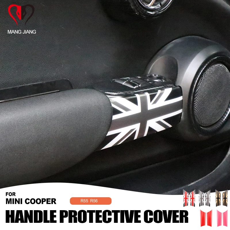 Union Jack Interior Door Kit Cover Handle Protective Shell Panel Plastic Cover Case Sticker For Mini Cooper R55 R56 Car-styling
Union Jack Interior Door Kit Cover Handle Protective Shell Panel Plastic Cover Case Sticker For Mini Cooper R55 R56 Car-styling