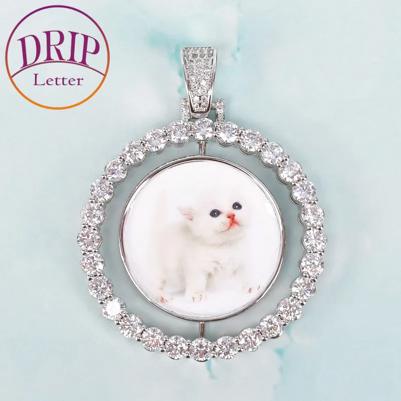 Drip Letter Custom Photo Necklace for Men Rotating Double-Side Picture Pendant Hip Hop Real Gold Plated Fashion Jewelry
Drip Letter Custom Photo Necklace for Men Rotating Double-Side Picture Pendant Hip Hop Real Gold Plated Fashion Jewelry