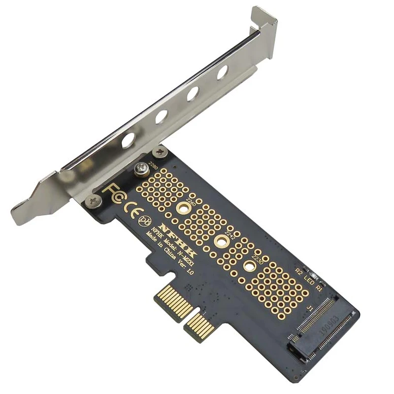 NVME M.2 Adapter NGFF M.2 SSD PCIE Adapter PCIE to M2 Adapter SSD M2 PCI-E M.2 Converter Card M Key Support 2230-2280 M2 SSD NEW
NVME M.2 Adapter NGFF M.2 SSD PCIE Adapter PCIE to M2 Adapter SSD M2 PCI-E M.2 Converter Card M Key Support 2230-2280 M2 SSD NEW