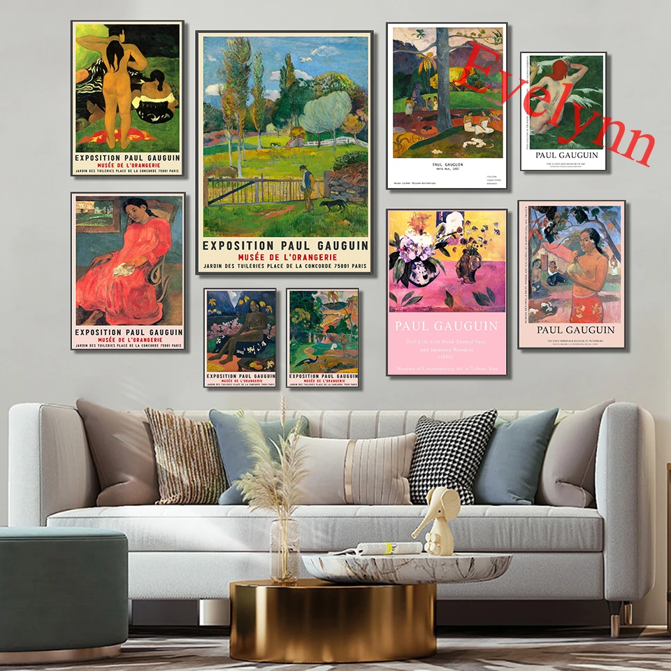Paul Gauguin Exhibition Poster, Vintage Art Print, Modern Art Print, Gaugain Art Print, Home Decor Canvas Wall Art Prints Gift
Paul Gauguin Exhibition Poster, Vintage Art Print, Modern Art Print, Gaugain Art Print, Home Decor Canvas Wall Art Prints Gift