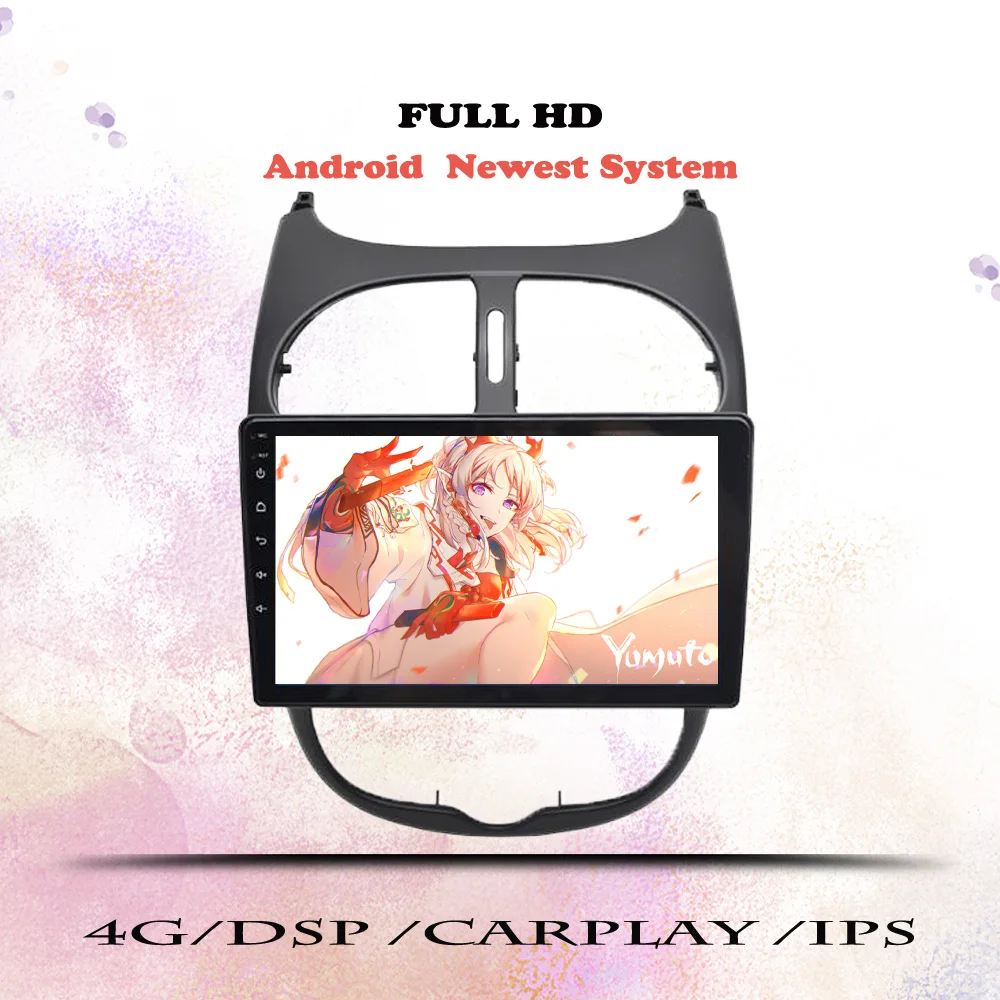 Android 14.0 Car Radio For Peugeot 206 2001 2002 2003 2004 2005-2008 Multimedia Video Player Navigation GPS 2 din DVD Head Unit
Android 14.0 Car Radio For Peugeot 206 2001 2002 2003 2004 2005-2008 Multimedia Video Player Navigation GPS 2 din DVD Head Unit