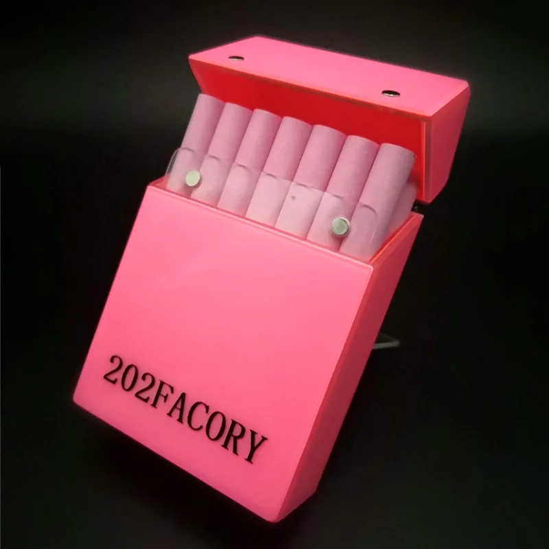 Pink Fashion Smoke Cigarette Case Ultra-thin Magnet Buckle Portable Women's Cigarette Holder Smoking Accessory
Pink Fashion Smoke Cigarette Case Ultra-thin Magnet Buckle Portable Women's Cigarette Holder Smoking Accessory