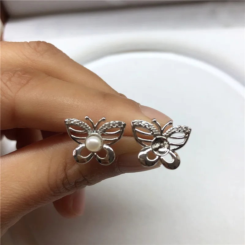 DIY Party Butterfly Earrings Mountings Accessories Findings Jewelry Settings Parts for Pearls Beads Stones Agate Coral Crystal
DIY Party Butterfly Earrings Mountings Accessories Findings Jewelry Settings Parts for Pearls Beads Stones Agate Coral Crystal