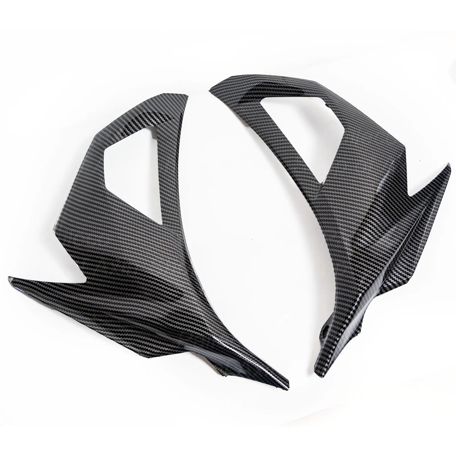 Carbon Fiber Pattern Fairing Cowl Turn Signal Panel Cover for Kawasaki Ninja 400 Ex400
Carbon Fiber Pattern Fairing Cowl Turn Signal Panel Cover for Kawasaki Ninja 400 Ex400