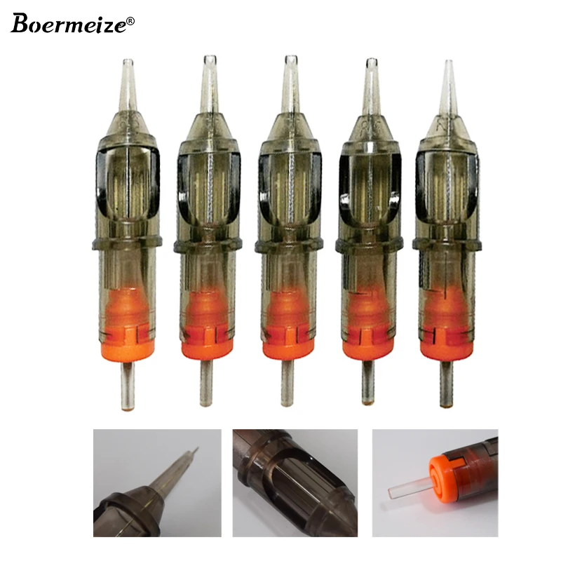 Boermeize одноразовый картридж needles10шт 1/3/5/9/11/13/15RL тату лайнер шейдер макияж бровей Тату ручка машина поставка
Boermeize одноразовый картридж needles10шт 1/3/5/9/11/13/15RL тату лайнер шейдер макияж бровей Тату ручка машина поставка
