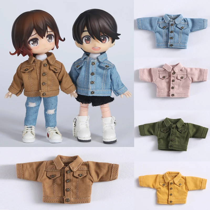 ob11 детская одежда джинсовая куртка куртка подходит для obitsu11, 1/12bjd, Molly, GSC Body, одежда для кукол Yonai BJD аксессуары для кукол
ob11 детская одежда джинсовая куртка куртка подходит для obitsu11, 1/12bjd, Molly, GSC Body, одежда для кукол Yonai BJD аксессуары для кукол
