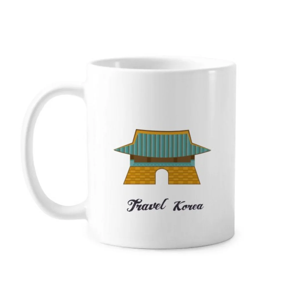 South Korea Gwanghwamun Gate Classic Mug White Pottery Ceramic Cup Gift With Handles 350 ml
South Korea Gwanghwamun Gate Classic Mug White Pottery Ceramic Cup Gift With Handles 350 ml