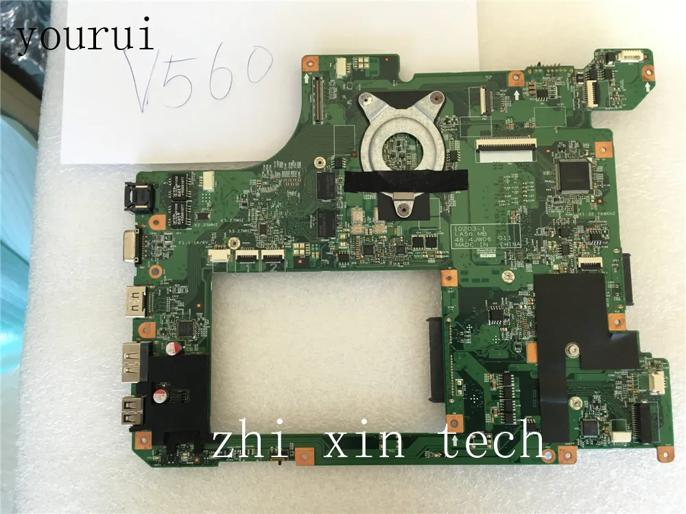 Yourui для Lenovo Ideapad B560 V560, материнская плата для ноутбука DDR3 48.4JW06.011, 100% тест в порядке
Yourui для Lenovo Ideapad B560 V560, материнская плата для ноутбука DDR3 48.4JW06.011, 100% тест в порядке