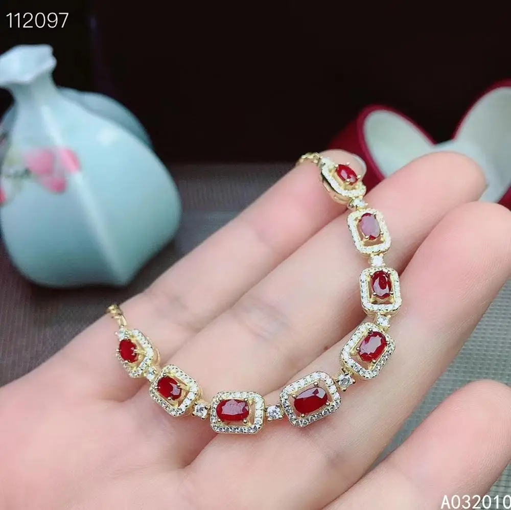 KJJEAXCMY Fine Jewelry 925 Sterling Silver inlaid gemstone ruby women hand bracelet lovely support detection hot selling
KJJEAXCMY Fine Jewelry 925 Sterling Silver inlaid gemstone ruby women hand bracelet lovely support detection hot selling