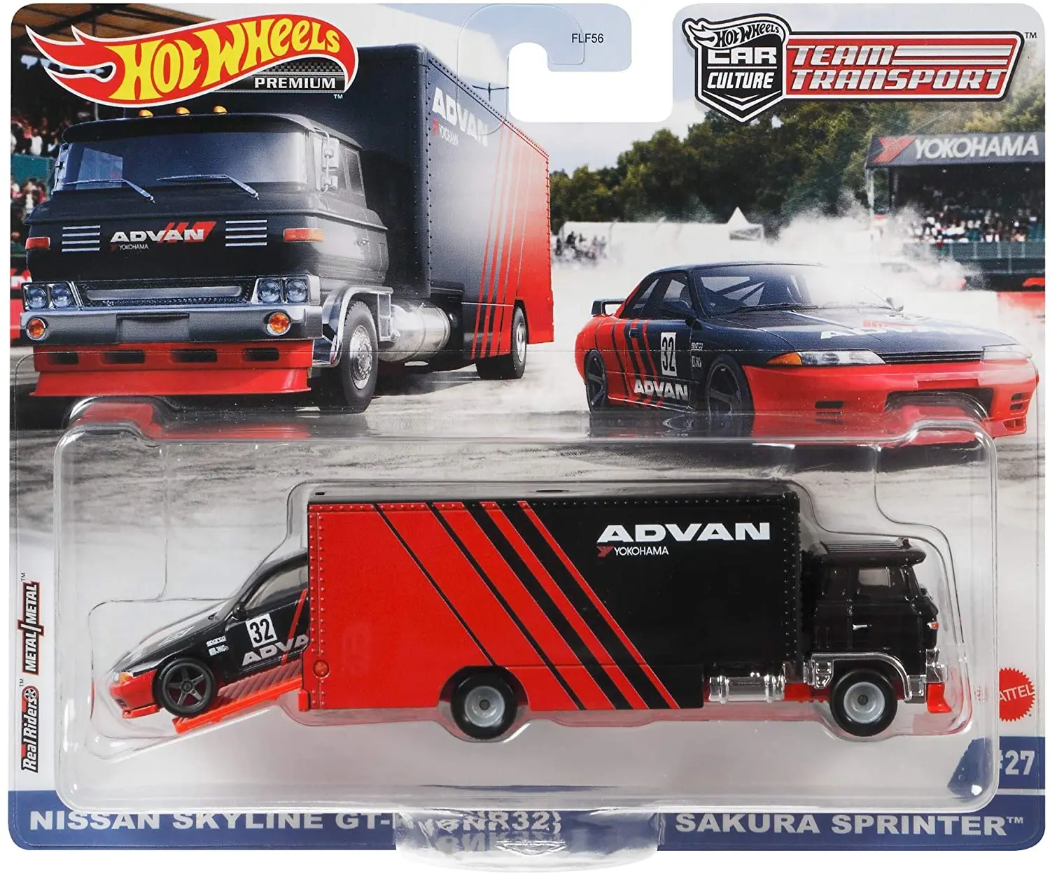 Hot Wheels Car NISSAN SKYLINE GT-R BNR32 SAKURA SPKURA SPRINTER Car Culture Team Transport Metal Car FLF56
Hot Wheels Car NISSAN SKYLINE GT-R BNR32 SAKURA SPKURA SPRINTER Car Culture Team Transport Metal Car FLF56