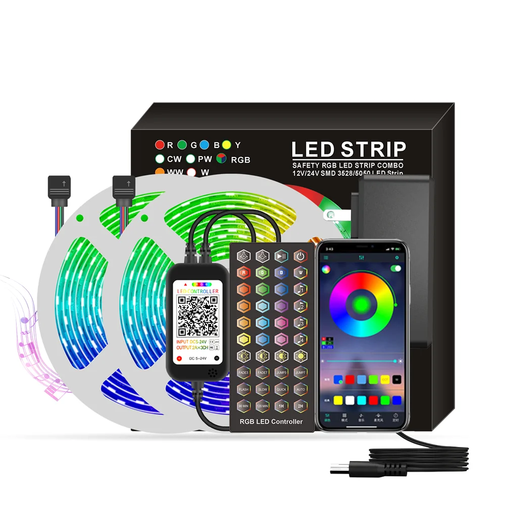 Светодиодная лента RGB 5050 SMD, водонепроницаемая гибкая светильник та с дистанционным управлением, световая лента 12 В постоянного тока, 5 м, 10 м, 15 м, 20 м, праздничный Декор
Светодиодная лента RGB 5050 SMD, водонепроницаемая гибкая светильник та с дистанционным управлением, световая лента 12 В постоянного тока, 5 м, 10 м, 15 м, 20 м, праздничный Декор