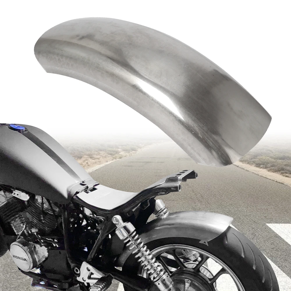 6.1" Motorcycle Rear Fender Stainless Steel Mudguard Wheel Fender Cover Universal For Honda/Yamaha/Suzuki/Harley
6.1" Motorcycle Rear Fender Stainless Steel Mudguard Wheel Fender Cover Universal For Honda/Yamaha/Suzuki/Harley