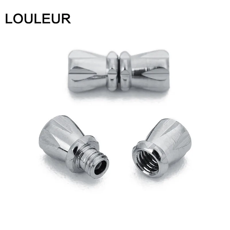 30pcs/lot Chrome Screw Clasp Barrel Screw Clasps Thread Locking Mechanism Clasps Hooks For Bracelet Necklace Jewelry Making
30pcs/lot Chrome Screw Clasp Barrel Screw Clasps Thread Locking Mechanism Clasps Hooks For Bracelet Necklace Jewelry Making