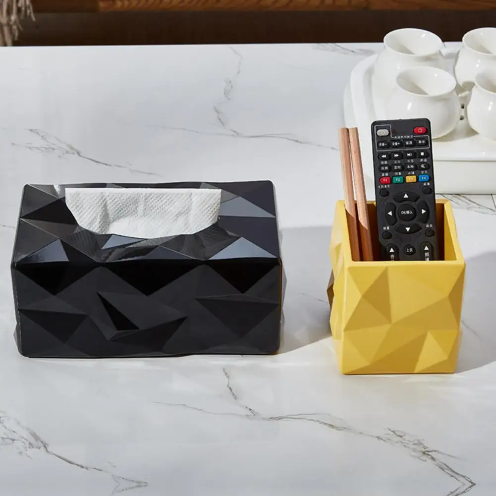Home Tissue Box Cover Rectangle Water-proof Melamine Wear-resistant Tissue Case for Living Room
Home Tissue Box Cover Rectangle Water-proof Melamine Wear-resistant Tissue Case for Living Room