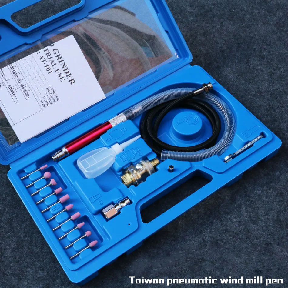 Taiwan speed control pneumatic grinder multifunctional jade polishing engraving electromechanical wind grinding pen grinding too
Taiwan speed control pneumatic grinder multifunctional jade polishing engraving electromechanical wind grinding pen grinding too
